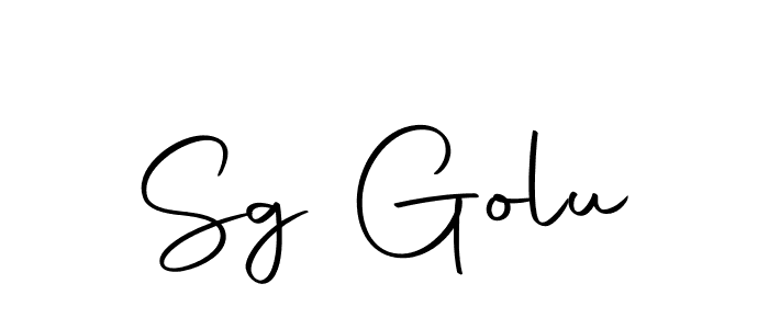 if you are searching for the best signature style for your name Sg Golu. so please give up your signature search. here we have designed multiple signature styles  using Autography-DOLnW. Sg Golu signature style 10 images and pictures png