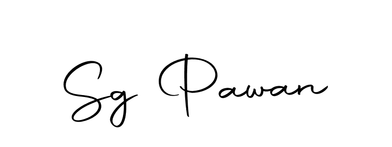 You should practise on your own different ways (Autography-DOLnW) to write your name (Sg Pawan) in signature. don't let someone else do it for you. Sg Pawan signature style 10 images and pictures png