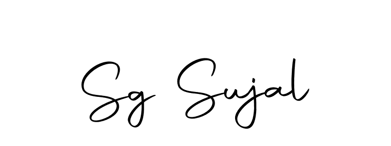 Sg Sujal stylish signature style. Best Handwritten Sign (Autography-DOLnW) for my name. Handwritten Signature Collection Ideas for my name Sg Sujal. Sg Sujal signature style 10 images and pictures png