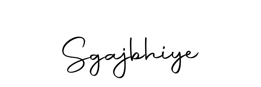 You should practise on your own different ways (Autography-DOLnW) to write your name (Sgajbhiye) in signature. don't let someone else do it for you. Sgajbhiye signature style 10 images and pictures png