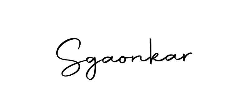 How to Draw Sgaonkar signature style? Autography-DOLnW is a latest design signature styles for name Sgaonkar. Sgaonkar signature style 10 images and pictures png