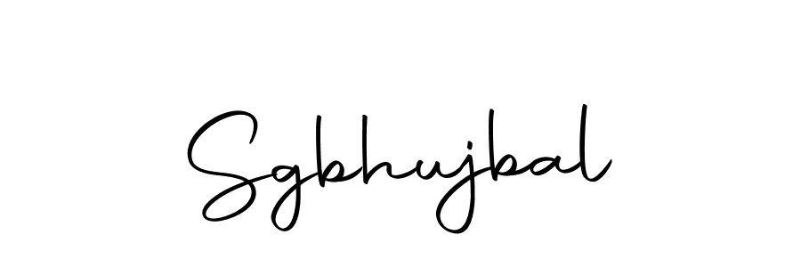 Make a beautiful signature design for name Sgbhujbal. Use this online signature maker to create a handwritten signature for free. Sgbhujbal signature style 10 images and pictures png