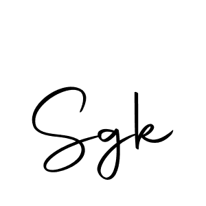 It looks lik you need a new signature style for name Sgk. Design unique handwritten (Autography-DOLnW) signature with our free signature maker in just a few clicks. Sgk signature style 10 images and pictures png