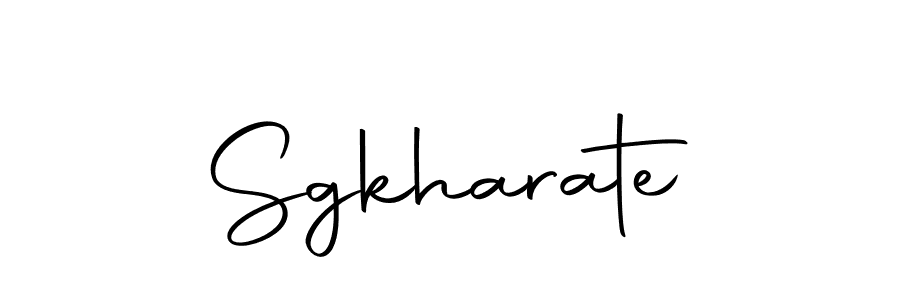 Sgkharate stylish signature style. Best Handwritten Sign (Autography-DOLnW) for my name. Handwritten Signature Collection Ideas for my name Sgkharate. Sgkharate signature style 10 images and pictures png