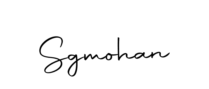 Also we have Sgmohan name is the best signature style. Create professional handwritten signature collection using Autography-DOLnW autograph style. Sgmohan signature style 10 images and pictures png