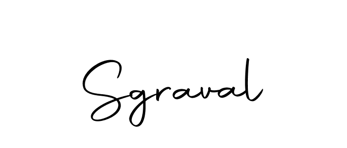 You should practise on your own different ways (Autography-DOLnW) to write your name (Sgraval) in signature. don't let someone else do it for you. Sgraval signature style 10 images and pictures png