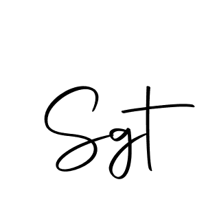 Design your own signature with our free online signature maker. With this signature software, you can create a handwritten (Autography-DOLnW) signature for name Sgt. Sgt signature style 10 images and pictures png