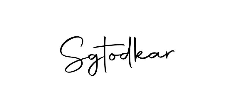 Autography-DOLnW is a professional signature style that is perfect for those who want to add a touch of class to their signature. It is also a great choice for those who want to make their signature more unique. Get Sgtodkar name to fancy signature for free. Sgtodkar signature style 10 images and pictures png