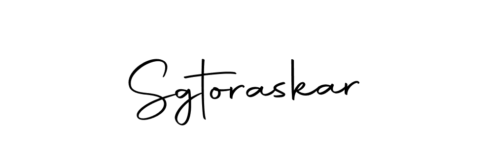 Sgtoraskar stylish signature style. Best Handwritten Sign (Autography-DOLnW) for my name. Handwritten Signature Collection Ideas for my name Sgtoraskar. Sgtoraskar signature style 10 images and pictures png