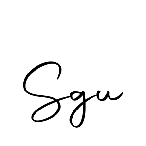 Also we have Sgu name is the best signature style. Create professional handwritten signature collection using Autography-DOLnW autograph style. Sgu signature style 10 images and pictures png