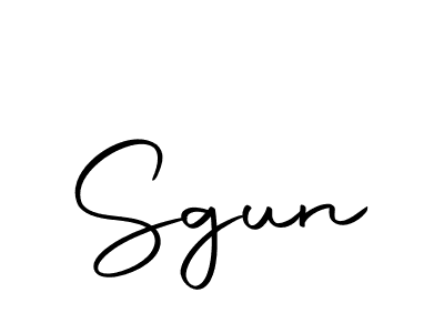 How to make Sgun name signature. Use Autography-DOLnW style for creating short signs online. This is the latest handwritten sign. Sgun signature style 10 images and pictures png