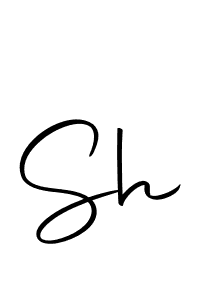 Design your own signature with our free online signature maker. With this signature software, you can create a handwritten (Autography-DOLnW) signature for name Sh. Sh signature style 10 images and pictures png