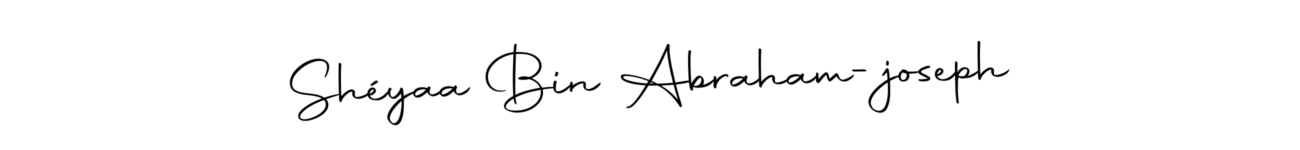Design your own signature with our free online signature maker. With this signature software, you can create a handwritten (Autography-DOLnW) signature for name Shéyaa Bin Abraham-joseph. Shéyaa Bin Abraham-joseph signature style 10 images and pictures png