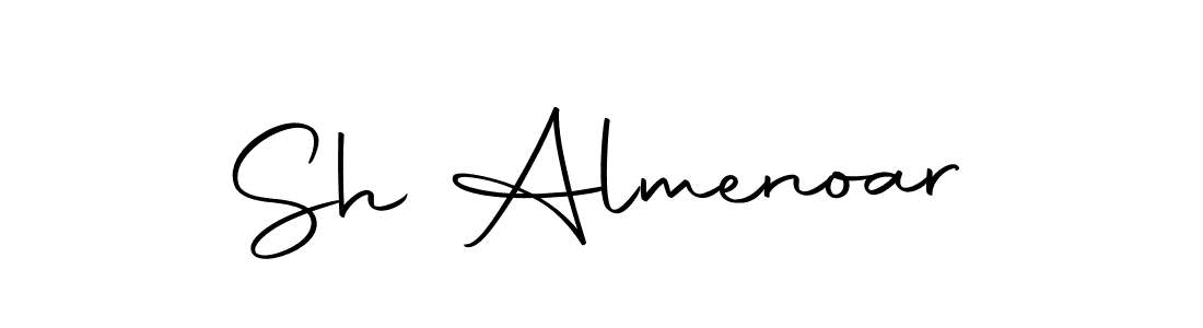Also we have Sh Almenoar name is the best signature style. Create professional handwritten signature collection using Autography-DOLnW autograph style. Sh Almenoar signature style 10 images and pictures png