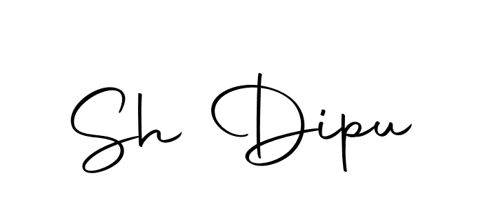 Make a beautiful signature design for name Sh Dipu. Use this online signature maker to create a handwritten signature for free. Sh Dipu signature style 10 images and pictures png