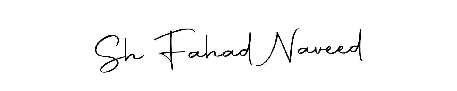 Here are the top 10 professional signature styles for the name Sh Fahad Naveed. These are the best autograph styles you can use for your name. Sh Fahad Naveed signature style 10 images and pictures png