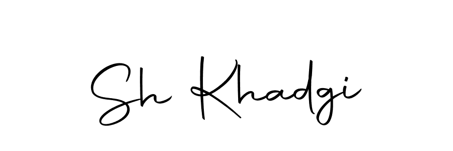 Here are the top 10 professional signature styles for the name Sh Khadgi. These are the best autograph styles you can use for your name. Sh Khadgi signature style 10 images and pictures png