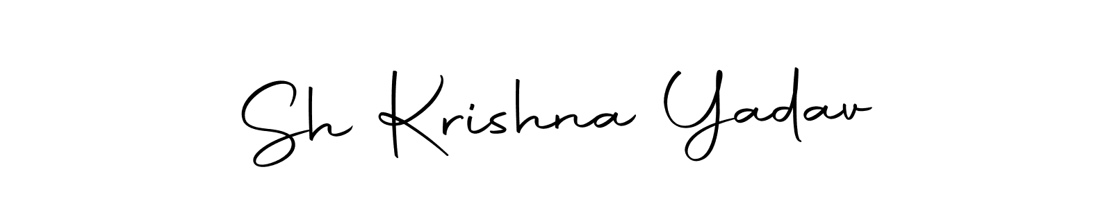 The best way (Autography-DOLnW) to make a short signature is to pick only two or three words in your name. The name Sh Krishna Yadav include a total of six letters. For converting this name. Sh Krishna Yadav signature style 10 images and pictures png