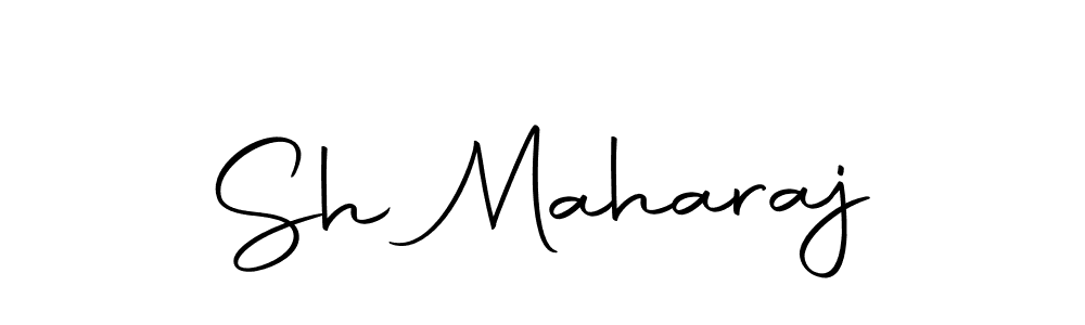 How to make Sh Maharaj name signature. Use Autography-DOLnW style for creating short signs online. This is the latest handwritten sign. Sh Maharaj signature style 10 images and pictures png