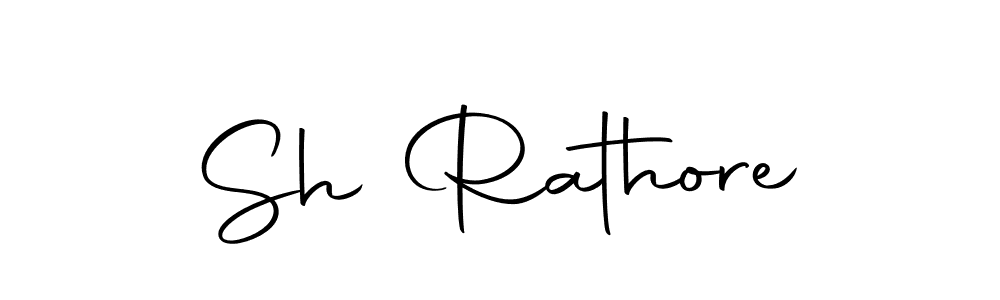 Design your own signature with our free online signature maker. With this signature software, you can create a handwritten (Autography-DOLnW) signature for name Sh Rathore. Sh Rathore signature style 10 images and pictures png