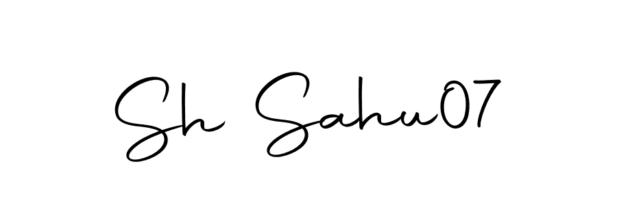 You can use this online signature creator to create a handwritten signature for the name Sh Sahu07. This is the best online autograph maker. Sh Sahu07 signature style 10 images and pictures png