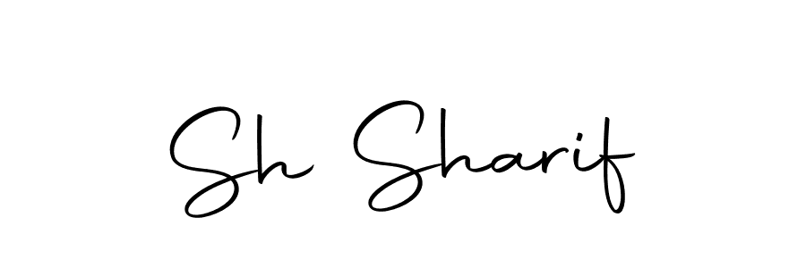 Make a beautiful signature design for name Sh Sharif. With this signature (Autography-DOLnW) style, you can create a handwritten signature for free. Sh Sharif signature style 10 images and pictures png