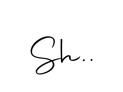 How to make Sh.. signature? Autography-DOLnW is a professional autograph style. Create handwritten signature for Sh.. name. Sh.. signature style 10 images and pictures png