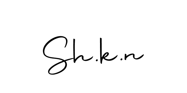 Also we have Sh.k.n name is the best signature style. Create professional handwritten signature collection using Autography-DOLnW autograph style. Sh.k.n signature style 10 images and pictures png