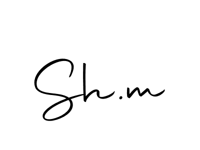 Similarly Autography-DOLnW is the best handwritten signature design. Signature creator online .You can use it as an online autograph creator for name Sh.m. Sh.m signature style 10 images and pictures png