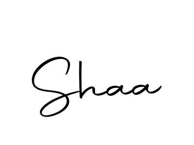 Design your own signature with our free online signature maker. With this signature software, you can create a handwritten (Autography-DOLnW) signature for name Shaa. Shaa signature style 10 images and pictures png