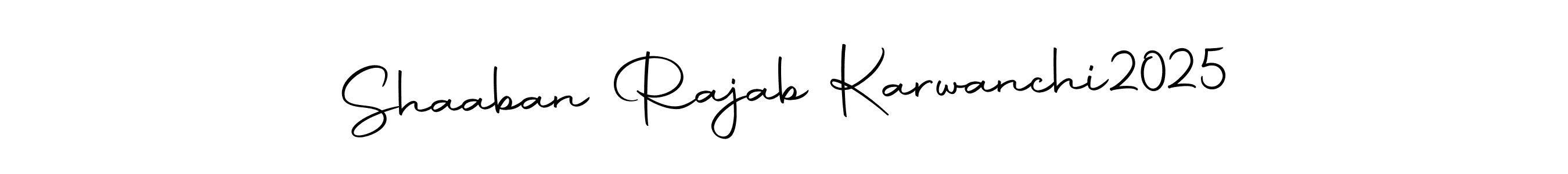 Similarly Autography-DOLnW is the best handwritten signature design. Signature creator online .You can use it as an online autograph creator for name Shaaban Rajab Karwanchi2025. Shaaban Rajab Karwanchi2025 signature style 10 images and pictures png