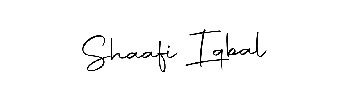 Use a signature maker to create a handwritten signature online. With this signature software, you can design (Autography-DOLnW) your own signature for name Shaafi Iqbal. Shaafi Iqbal signature style 10 images and pictures png