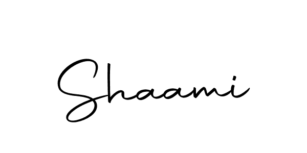 Create a beautiful signature design for name Shaami. With this signature (Autography-DOLnW) fonts, you can make a handwritten signature for free. Shaami signature style 10 images and pictures png