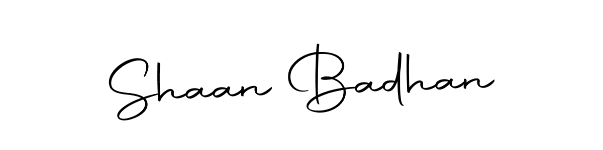 if you are searching for the best signature style for your name Shaan Badhan. so please give up your signature search. here we have designed multiple signature styles  using Autography-DOLnW. Shaan Badhan signature style 10 images and pictures png
