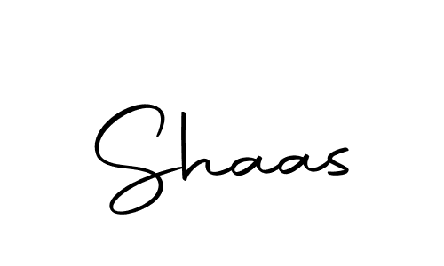 How to make Shaas signature? Autography-DOLnW is a professional autograph style. Create handwritten signature for Shaas name. Shaas signature style 10 images and pictures png