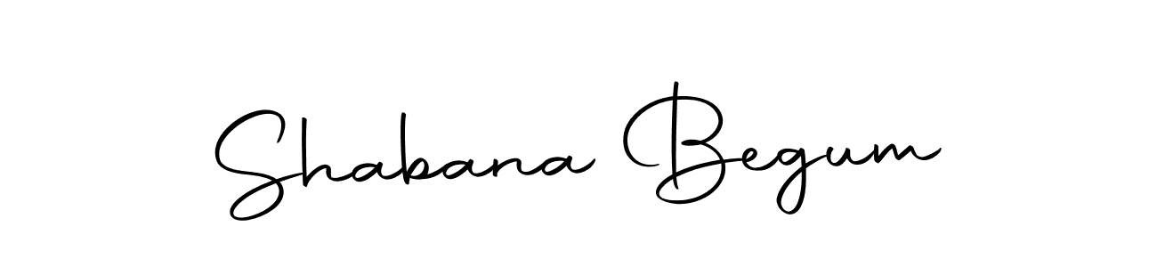 Also we have Shabana Begum name is the best signature style. Create professional handwritten signature collection using Autography-DOLnW autograph style. Shabana Begum signature style 10 images and pictures png