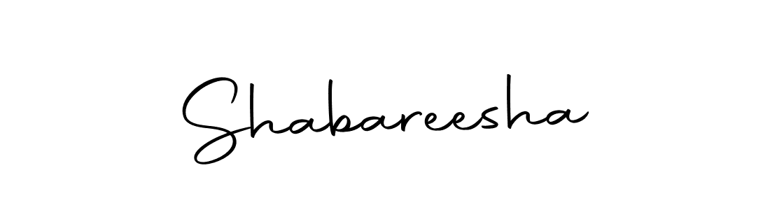 Use a signature maker to create a handwritten signature online. With this signature software, you can design (Autography-DOLnW) your own signature for name Shabareesha. Shabareesha signature style 10 images and pictures png
