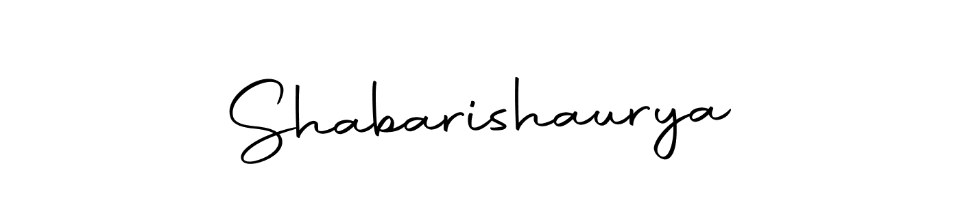The best way (Autography-DOLnW) to make a short signature is to pick only two or three words in your name. The name Shabarishaurya include a total of six letters. For converting this name. Shabarishaurya signature style 10 images and pictures png