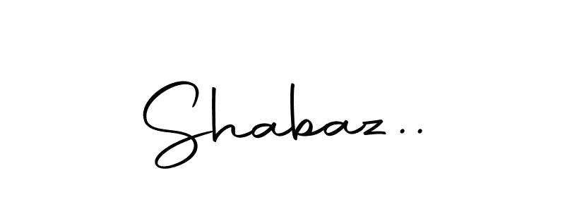 Create a beautiful signature design for name Shabaz... With this signature (Autography-DOLnW) fonts, you can make a handwritten signature for free. Shabaz.. signature style 10 images and pictures png