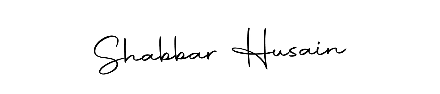 It looks lik you need a new signature style for name Shabbar Husain. Design unique handwritten (Autography-DOLnW) signature with our free signature maker in just a few clicks. Shabbar Husain signature style 10 images and pictures png