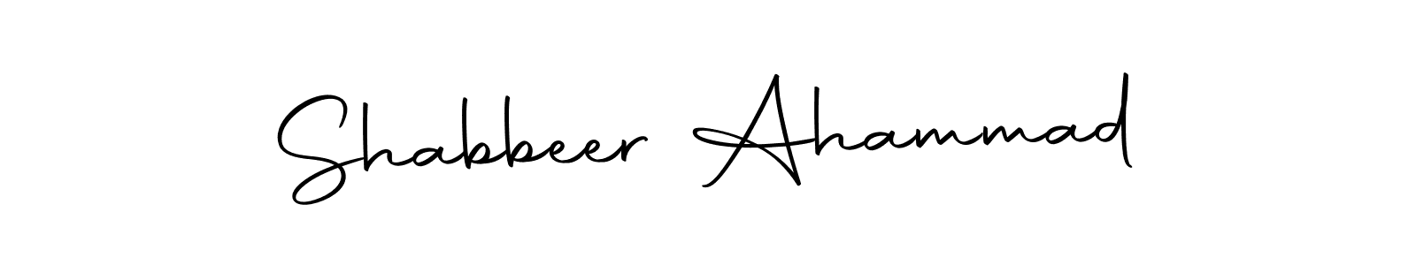 Shabbeer Ahammad stylish signature style. Best Handwritten Sign (Autography-DOLnW) for my name. Handwritten Signature Collection Ideas for my name Shabbeer Ahammad. Shabbeer Ahammad signature style 10 images and pictures png