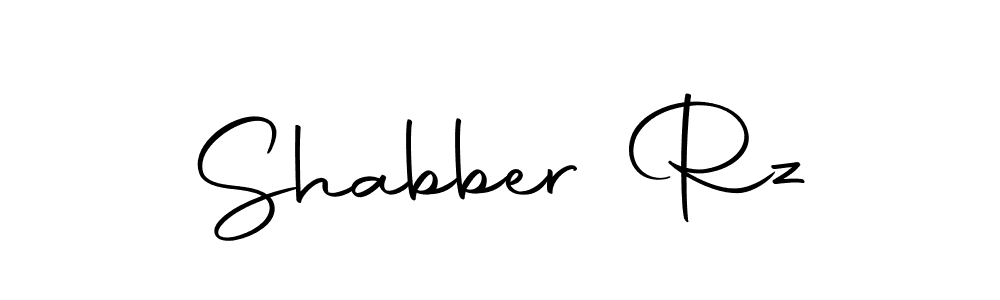 The best way (Autography-DOLnW) to make a short signature is to pick only two or three words in your name. The name Shabber Rz include a total of six letters. For converting this name. Shabber Rz signature style 10 images and pictures png