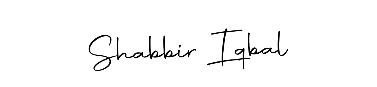 if you are searching for the best signature style for your name Shabbir Iqbal. so please give up your signature search. here we have designed multiple signature styles  using Autography-DOLnW. Shabbir Iqbal signature style 10 images and pictures png