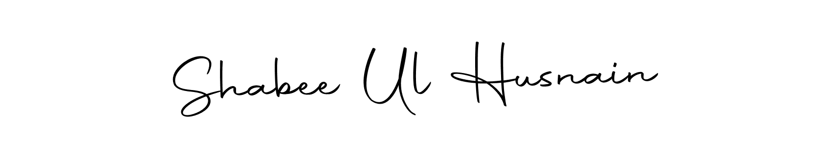 Make a beautiful signature design for name Shabee Ul Husnain. Use this online signature maker to create a handwritten signature for free. Shabee Ul Husnain signature style 10 images and pictures png