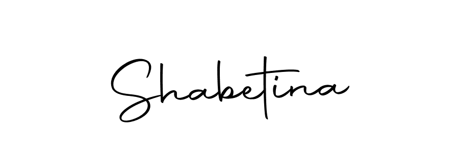 Shabetina stylish signature style. Best Handwritten Sign (Autography-DOLnW) for my name. Handwritten Signature Collection Ideas for my name Shabetina. Shabetina signature style 10 images and pictures png