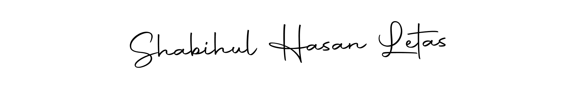 Use a signature maker to create a handwritten signature online. With this signature software, you can design (Autography-DOLnW) your own signature for name Shabihul Hasan Letas. Shabihul Hasan Letas signature style 10 images and pictures png