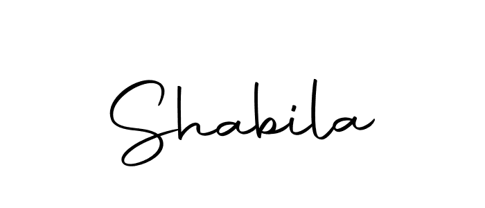 How to make Shabila signature? Autography-DOLnW is a professional autograph style. Create handwritten signature for Shabila name. Shabila signature style 10 images and pictures png