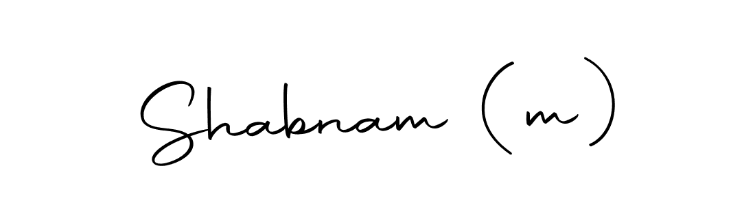 How to make Shabnam (m) name signature. Use Autography-DOLnW style for creating short signs online. This is the latest handwritten sign. Shabnam (m) signature style 10 images and pictures png