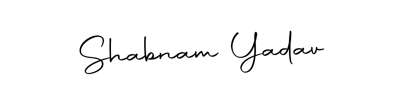 Similarly Autography-DOLnW is the best handwritten signature design. Signature creator online .You can use it as an online autograph creator for name Shabnam Yadav. Shabnam Yadav signature style 10 images and pictures png