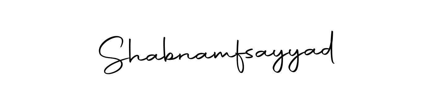 Check out images of Autograph of Shabnamfsayyad name. Actor Shabnamfsayyad Signature Style. Autography-DOLnW is a professional sign style online. Shabnamfsayyad signature style 10 images and pictures png